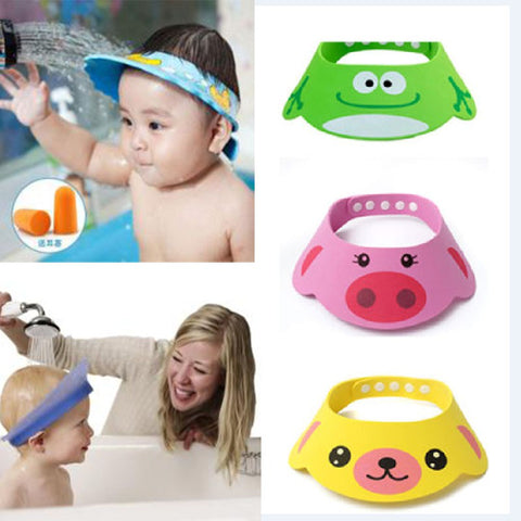 Shower visor for kids
